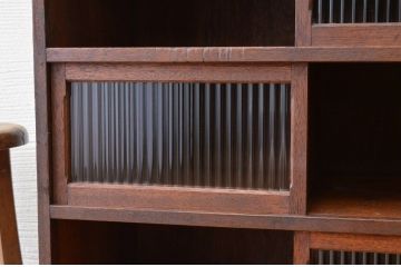 アンティーク家具　珍品!変わり型アンティーク収納棚