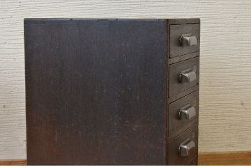 アンティーク家具　使い込まれたアンティーク小引き出し