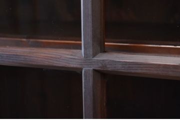 アンティーク家具　明治〜大正　二段重ね引き出し収納棚(薬箪笥)