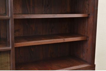 アンティーク家具　明治〜大正　二段重ね引き出し収納棚(薬箪笥)
