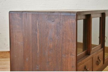 極上美品!モールガラスアンティークローボード