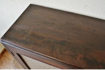 アンティーク家具　ダイヤガラスアンティーク本箱
