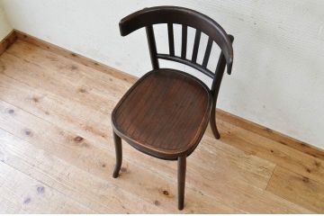 アンティーク家具　アンティークベントウッドチェア1