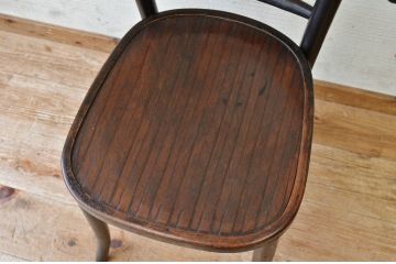 アンティーク家具　アンティークベントウッドチェア1