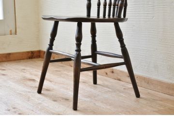メーカー不明　中古　スティックバックチェア1脚