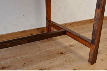 アンティーク家具　素敵な雰囲気!味のあるアンティークテーブル(作業台、机)
