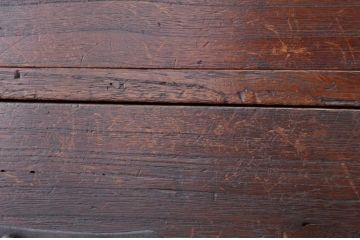 アンティーク家具　☆素敵な雰囲気!古い木の二段重ね時代箪笥