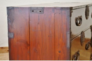 アンティーク家具　傷み有　使い込まれた時代箪笥ローボード1