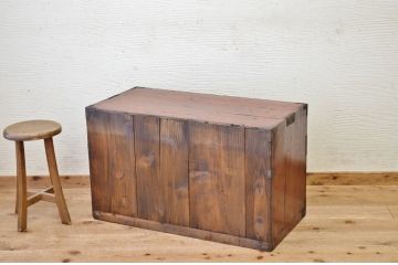アンティーク家具　傷み有　使い込まれた時代箪笥ローボード1