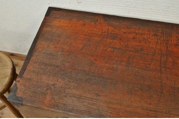 アンティーク家具　古民具　骨董　味のある二本松箪笥ローボード2