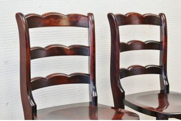 中古　日向民芸ダイニングチェア2脚セット2
