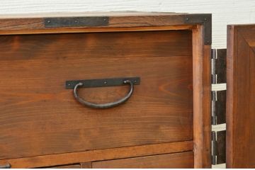 アンティーク家具　素敵な雰囲気!時代箪笥ローボード(ローチェスト)1