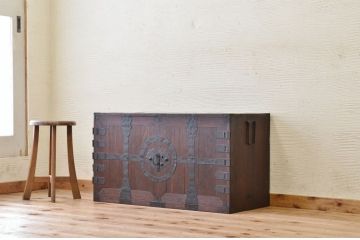 アンティーク家具　素敵な雰囲気!時代箪笥ローボード(ローチェスト)2