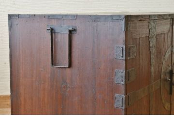 アンティーク家具　素敵な雰囲気!時代箪笥ローボード(ローチェスト)2