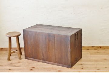 アンティーク家具　素敵な雰囲気!時代箪笥ローボード(ローチェスト)3