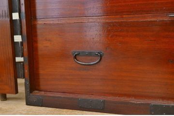 アンティーク家具　素敵な雰囲気!時代箪笥ローボード(ローチェスト)4