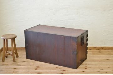 アンティーク家具　素敵な雰囲気!時代箪笥ローボード(ローチェスト)4