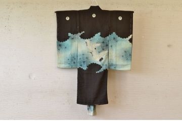 ○古い縮緬着物(正絹子供用古布)