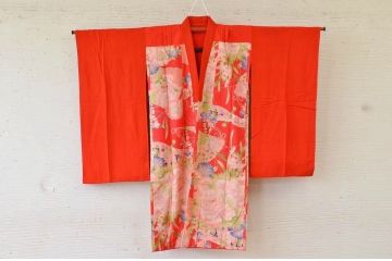 ○古い長襦袢など3枚セット(縮緬・錦紗・正絹)