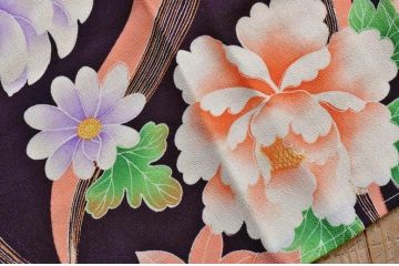 ○古い長襦袢など3枚セット(縮緬・錦紗・正絹)