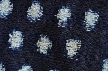 ○古い木綿着物5枚セット1　絣古布材料