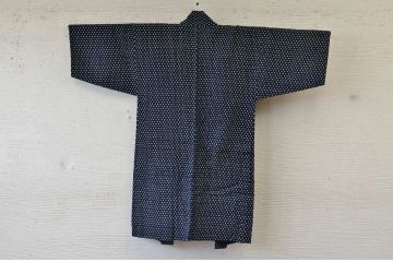 ○古い木綿着物5枚セット2　絣古布材料