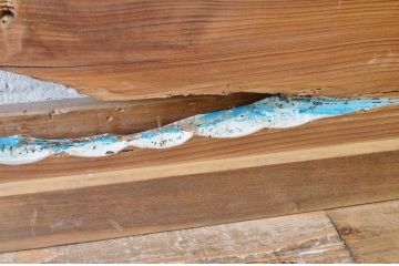 珍品!おもしろデザインの欄間2枚セット