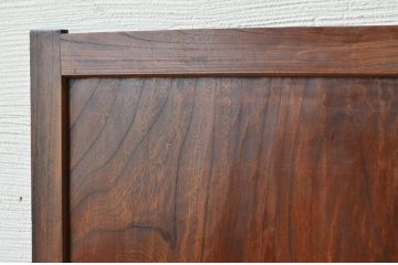 総欅!味のある一枚板　板戸2枚セット(引き戸)