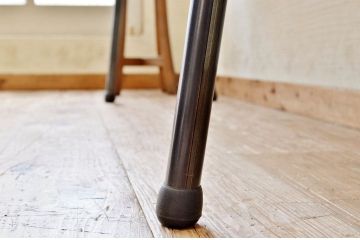 アンティーク家具　天板一枚板!鉄脚アンティークベンチ(長椅子)2