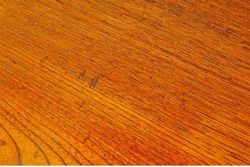 アンティーク家具　☆古い木の鉄脚アンティークテーブル(作業台、机)2