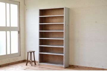アンティーク家具　★アンティークペイント下駄箱(飾り棚)