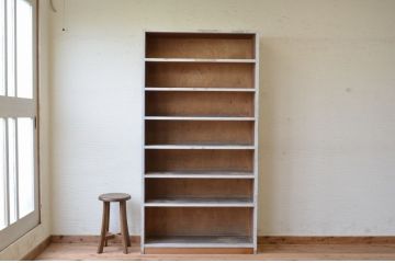 アンティーク家具　★アンティークペイント下駄箱(飾り棚)