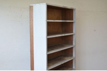 アンティーク家具　★アンティークペイント下駄箱(飾り棚)