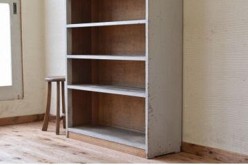 アンティーク家具　★アンティークペイント下駄箱(飾り棚)