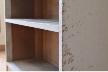 アンティーク家具　★アンティークペイント下駄箱(飾り棚)