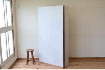 アンティーク家具　★アンティークペイント下駄箱(飾り棚)