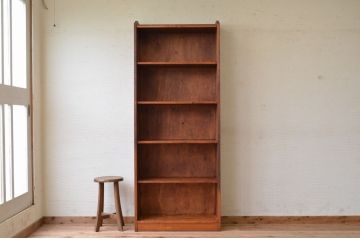 アンティーク家具　★古い木のアンティーク本棚(飾り棚)