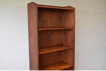 アンティーク家具　★古い木のアンティーク本棚(飾り棚)