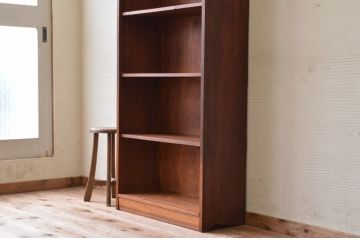 アンティーク家具　★古い木のアンティーク本棚(飾り棚)