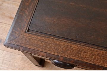 アンティーク家具　作りの上質なアンティーク文机(テーブル)