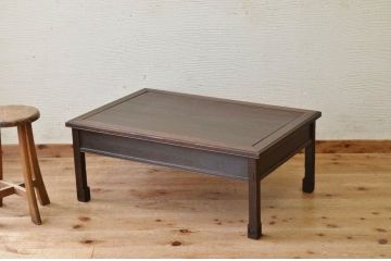 アンティーク家具　作りの上質なアンティーク文机(テーブル)