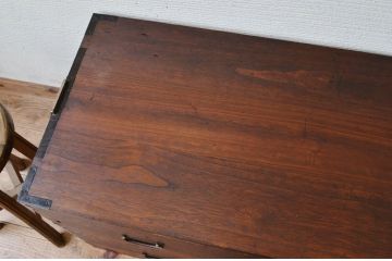 アンティーク家具　☆古いお家の二段重ね時代箪笥(チェスト)