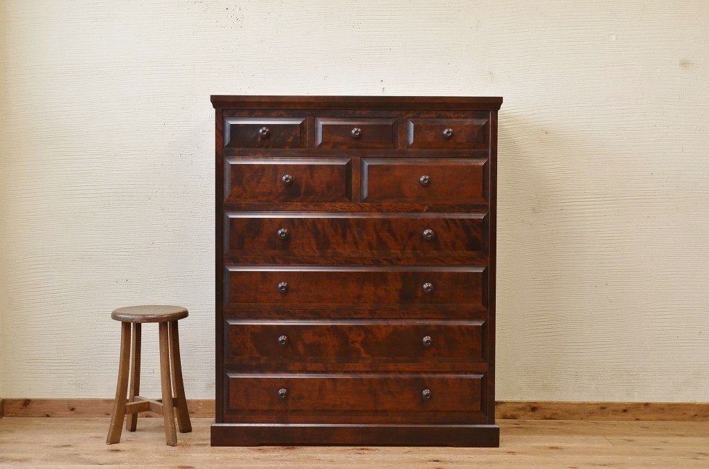 中古　北海道民芸チェスト