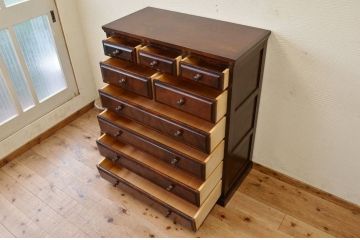 中古　北海道民芸チェスト