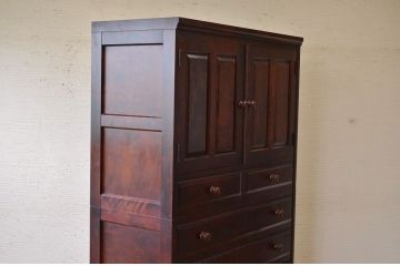 中古　北海道民芸重ねチェスト(箪笥)