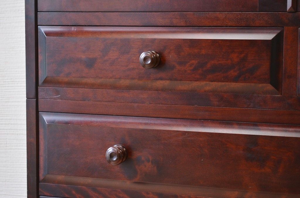 中古　北海道民芸重ねチェスト(箪笥)