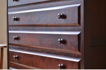 中古　北海道民芸重ねチェスト(箪笥)