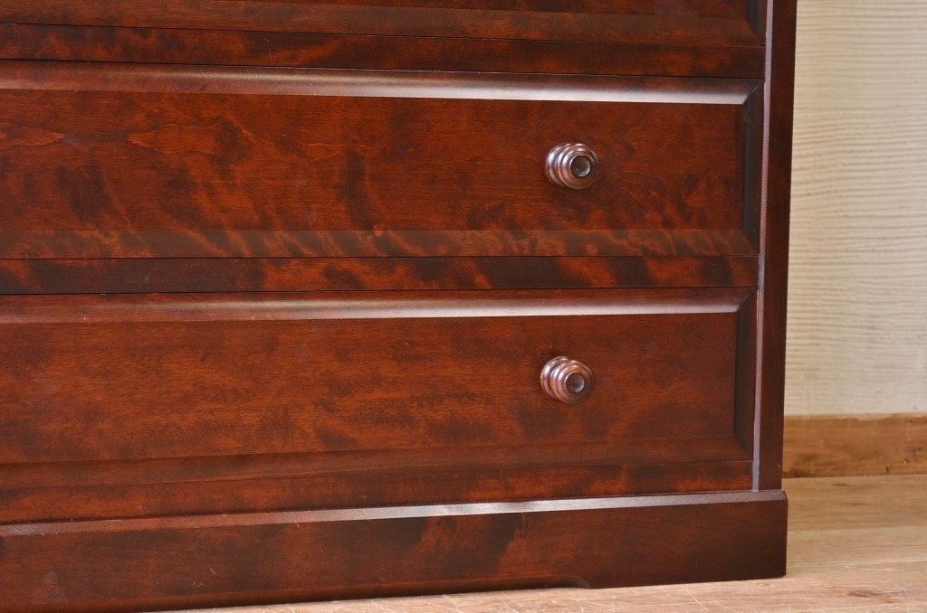 中古　北海道民芸重ねチェスト(箪笥)