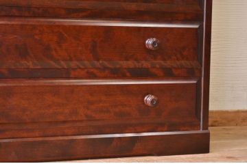 中古　北海道民芸重ねチェスト(箪笥)