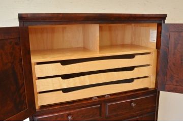 中古　北海道民芸重ねチェスト(箪笥)